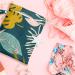 Wet Bag  Wet Dry Bag  Wet Bag for Swimsuit  Travel  Beach  Pool  Stroller  Diapers  Dirty Yoga Gym Clothes  Makeup Bag  Waterproof Tropical Palm Leaves Decor Jungle Palm Leaf Favors palm leaves-06 - Buy Online on GoSupps.com