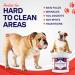 Petpost Bulldog Wrinkle Wipes - Natural Coconut Oil Formula for Pug Wrinkles - 100ct - Buy Online on GoSupps.com