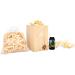Zirbendufset - Natural Stone Pine Shavings Lamp & Organic Lodge Oil | Handcrafted Wooden Elegance in Organza Sack | International Shipping - Buy Online on GoSupps.com