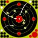 12 Inch & 7 Inch Self Adhesive Shooting Targets - Splatter Reactive with Cover-up Patches (30 Pack) - for Gun, Pistol, Rifle, Airsoft, Pellet Gun - Buy Online on GoSupps.com