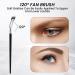 Simarro 3Pcs Eyelash Brush Set | Angle Brush & Steel Tooth Comb for Natural Lifted Lashes & Eyebrows - Portable Makeup Tools for Women & Girls - Buy Online on GoSupps.com