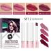 Lana Del Rey 4-Pack Long-Lasting Matte Lipsticks - Non-Sticky Long-Lasting Lipstick - Non-Stick Matte Velvet Finish - Highly Pigmented Velvet - Buy Online on GoSupps.com
