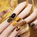 Lusofie 30Pcs 3D Star Rhinestone Nail Charms - Silver & Gold Alloy Star Gems for Nail Designs - DIY Nail Accessories - Buy Online on GoSupps.com