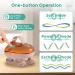 Dyroe Golden Head Massage Device - IPX7 Waterproof 4 Replacement Heads 3 Massage Modes for Ultimate Relaxation - Buy Online on GoSupps.com