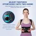 Back Brace Posture Corrector for Men & Women | Adjustable Back Support & Pain Relief | Scoliosis & Shoulder Straightener (Size L: 26-33 Inch - Buy Online on GoSupps.com