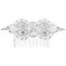 VALICLUD Women Bride Hair Comb With Artificial Diamonds Bride Hairpin Bridal Hair Accessory