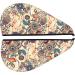 Hair Towel Wrap - Quick Drying Towel Turban with Button - Floral & Fantasy Design - Perfect for Fast Hair Drying - International Shipping Available - Buy Online on GoSupps.com