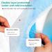 PMELCXD Toilet Seat Covers Disposable -20 PCS Disposable Non-Woven Individually Wrapped Toilet Seat Shields Travel Accessories for Adults Kids(Blue) - Buy Online on GoSupps.com