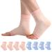 cheap4uk 8 Pairs Neuropathy Socks Plantar Fasciitis Foot Compression Socks Support for Men & Women Sports Injury Recovery Arch Support Anti-Slip Breathable Soothe Socks for Pain Relief S Pink+Blue