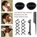 DUNBE Hair Styling Set 28 Pcs Hair Design Styling Tools Accessories DIY Hair Accessories Hair Modelling Tool Kit Hairdresser Kit Set Magic Simple Fast Spiral Hair Braid Hair Braiding Tool - Buy Online on GoSupps.com