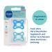MAM Comfort Schnuller Set of 2 - Lightweight Silicone Baby Pacifiers for Newborns 0-3 Months - Soft Skinsoft Design & Pacifier Box - Blue - Buy Online on GoSupps.com