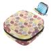 Menstrual Bag Zipper Ladies Napkin Pouch Tampons Collection Bag for Women and Girls (Colorful Flowers) Color 3