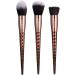 Make Up Brushes LaRoc 10pc - Professional Diamond Makeup Brush Set Complete Coverage Make Up Set - Concealer Powder Brush Eyeliner Eyeshadow Brushes & More - Deep Bronze - Buy Online on GoSupps.com