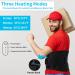 Ginekoo Breathable Back Brace with Heating Pad for Lower Back Pain Relief - Medium Size for Men and Women - Ideal for Herniated Discs and Sciatica - Buy Online on GoSupps.com