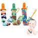 Raxove Baby Pacifier Clips - Durable Pacifier Chains & Straps for Girls & Babies - Stay-put Bite Toy Accessories - Buy Online on GoSupps.com