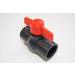 Buy 32mm PVC-U Ball Valve with 2 Adhesive Sockets - 10 Bar DIN 8063 for International Shipping - Buy Online on GoSupps.com