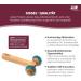 Sissel Fit-Roller T-Roller | Eco-Friendly Muscle Relaxation & Circulation | Versatile Hand Massage for Wellness & Health - Buy Online on GoSupps.com
