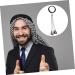 Healeved Men Arab Costume Scarf Headband Arabian Costume Accessory Arab Head Scarf Men Headband Arab Costume Headband Arab Costume for Men Headband Scarf Men Arabian Costume Head Scarf Rope - Buy Online on GoSupps.com