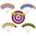 Cake Decorations for Nerf Cake Topper Cupcake Toppers Boys Birthday Gun Party Supplies - Buy Online on GoSupps.com