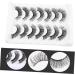 POPETPOP 1 Box 3d False Eyelashes Fake Eyelash Strip Lashes Curly Eyelashes Synthetic Fiber Eyelash Full Strips Eyelash Faux Eyelashes Imitation 5d Luxurious Mascara - Buy Online on GoSupps.com