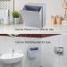 XUEZOIOY Bathroom Organizer - Gray Plastic Pad & Tampon Storage Container for Women | 24x20.3x12.5 cm | International Shipping - Buy Online on GoSupps.com