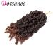 Pre-twisted Spring Twist Crochet Hair Short Curly Braids 8 inch (Pack of 4) T30 - Synthetic Hair Extensions - Buy Online on GoSupps.com