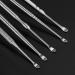 TKFDC 6-Piece Ear Wax Removal Kit - Stainless Steel Ear Curette & Cleaning Tools - Buy Online on GoSupps.com