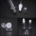 10 Piece Travel Bottles Set - 100ml Flip-Cap & Spray Bottles with Funnels Labels & Pen | Perfect for Cosmetics & Travel - Buy Online on GoSupps.com