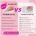300 PCS White Gel Nail Tips - Medium Almond & Stiletto Pre-Colored Press-On Nails Kit DIY Nail Art in 15 Sizes - Sturdy Gel Tips for Perfect Nails - Buy Online on GoSupps.com