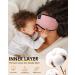LC-dolida Bluetooth Sleep Mask with Headphones - 10-14 Hour Playtime, 100% Blackout Cotton Eye Covers for Sleeping - Zero Pressure Eye Mask, Baby Pink - Buy Online on GoSupps.com