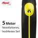 Buy Flexi Neon Reflective Cord 5m (12kg) - Black/Neon Yellow | International Shipping Available - Buy Online on GoSupps.com