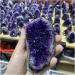Amethyst Large Amethyst Cluster Geode Crystal Quartz Cut Base Amethyst Specimen JIZTGEDM - Buy Online on GoSupps.com