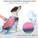 Vivaglory Sporty Dog Security Vest - Durable Neoprene Rescue Vest Comfortable Pink Gray Small (S: 46-56cm) - Ideal for International Shipping - Buy Online on GoSupps.com