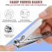 Nail Clipper Premium Stainless Steel Fingernail and Toenail Clipper Cutters Fingernail Clipper Cutters with Nail File Sharp (Color : Key Buckle) - Buy Online on GoSupps.com