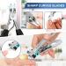 Heavy Duty Toenail Clippers for Seniors | Professional Extra Large Nail Clippers for Thick Nails - Wide Opening & Durable - Buy Online on GoSupps.com