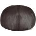 VOBOOM Lambskin Leather Ivy Cap Newsboy Hat 7 1/2 Light Brown - Buy Online on GoSupps.com