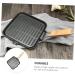 HOMSFOU Frying Pan Portable Cooker Outdoor Griddle Stainless Steel Roasting Pan Non Stick Omelette Pan Mini Tamagoyaki Egg Pan Non-Stick Cookware Camping Non-Stick Pan Outdoor Cooking Pot - Buy Online on GoSupps.com