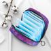 Galaxy Space Sanitary Napkin Bag - Portable Menstrual Cup Pocket with Zipper for Teens & Women - Eco-Friendly & Stylish - Buy Online on GoSupps.com