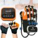 Robot Gloves Finger Rehabilitation Gloves for Stroke Hemiplegia Patients Finger Straightening Brace Guard Protector for Patients with Hand Dysfunction Left-M M Left