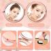 Set of 24 Rose Gold Compact Mirror Bulk Pack - Double Sided Magnifying Makeup Mirrors for Travel - 2.76 Mini Round Folding Design - Buy Online on GoSupps.com