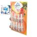 Glade PlugIns Scented Oil Refill Essential Oil Infused Wall Plug in 6.39 fl. oz 9 ct. (Hawaiian Breeze)