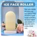 Joyeee Ice Face Roller Reusable Silicone Mold Face Massage Eye Facial Beauty Skin Care Tools Apply Ice for Shrink Pores Anti Wrinkle Reduce Puffiness Improve Skin Elasticity Striped Yellow - Buy Online on GoSupps.com