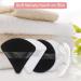 4pcs Makeup Powder Puffs Velvet Triangle Powder Puff Round Soft Powder Sponge Pressed Setting Powder Foundation Puffs for body Face Make up Dry Wet Washable Black&White 2Triangle+2Round (4) 1 count (Pack of 4) - Buy Online on GoSupps.com
