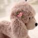 Heionia Teddy Dog Plush Toy - Kawaii Cuddly Pudel with Scarf | 20cm Gray Dog Gift for Kids & Girls | International Shipping Available - Buy Online on GoSupps.com