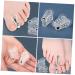 Minkissy 8 Pairs Magnetic Toe Splitter Toe Stretcher & Protector - Orthopedic Valgus Correction Tool for Manicure & Nursing - Buy Online on GoSupps.com
