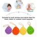 Buy 4pcs Natural Loofah Bath Balls - Honeycomb Sponge for Body Wash | Soft Infant Tub & Baby Brush - Hydrophilic Polyurethane - Gentle Skin Cleaning Tool - Buy Online on GoSupps.com