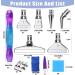 NICENICY 24PCS Diamond Painting Pen Kit - Stainless Steel & Plastic Tips - 6 Glue Clays - 2 Finger Sleeves - Diamond Art Accessories Tools - Silver - Buy Online on GoSupps.com