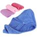 Quick-Dry Absorbent Bath Towel Turban Scarf Set | 4-Pack Hair Drying Towels for Fast Drying - Buy Online on GoSupps.com