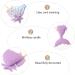 LUOZZY 20 pcs Sequins Mermaid Tail Cupcake Toppers Girls Birthday Cake Decorations for Mermaid Party Decoration - Buy Online on GoSupps.com