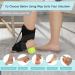 Adjustable Plantar Fasciitis Night Splint for Men and Women - Plantar Fasciitis Relief Brace for Achilles Tendonitis and Foot Drop (Black) - Buy Online on GoSupps.com
